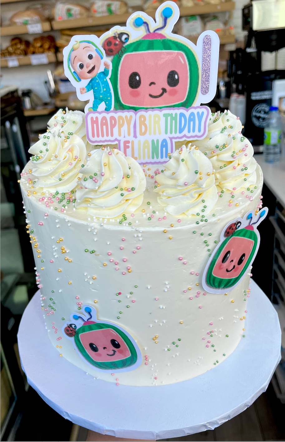 Gâteau anniversaire Cocomelon